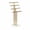 Gold, variant on Earring Holder Organizer, 3-Tier Jewelry Display Stand for Earrings Earring Display Stand with Wood Base, Metal Frame, Space-Saving Design for Dresser Vanity