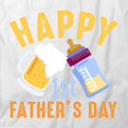 thumbnail image 2 of Happy 1st Father's Day T-Shirt | Loving Father White Tee Gift, 2 of 5