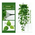 thumbnail image 2 of 4Pcs Artificial Hanging Plants, 3.28ft Fake Ivy Vine for Wall House Room Indoor Outdoor Decoration (No Baskets), 2 of 7