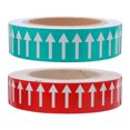 thumbnail image 1 of Shisuyan 2 Rolls Self Adhesive Directional Stickers Arrow Stickers Direction Flow Arrow Tapes, 1 of 8