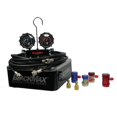 thumbnail image 1 of Max Chrome Manifold Gauge Set, Black, 1 of 1