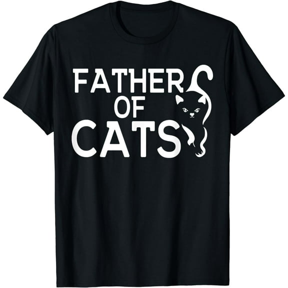 Best Cat Dad Ever Shirt Father's Day Gifts From Son Daughter T-Shirt