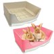 thumbnail image 1 of Bandeja de arena con forma de conejo kathson, 41 x 30 x 16 cm, 2 unidades, 1 of 7
