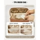 thumbnail image 4 of Travel Makeup Bag,Large Capacity Cosmetic Bags for Women,Waterproof Portable Pouch Open Flat Toiletry Bag Make up Organizer with Divider and Handle, 4 of 4