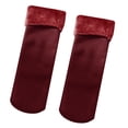 thumbnail image 3 of Calcetines de Invierno Sunnimix para Mujer Térmicos de Felpa Vino Rojo, 3 of 6