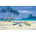 thumbnail image 3 of Brent, Paul 18x13 Black Modern Framed Museum Art Print Titled - Archipelago II, 3 of 5