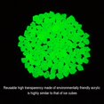 thumbnail image 1 of Glow in The Dark Rocks Luminous Stones Pebbles Stone Noctilucent Cobblestones For Walkway Yard Grass Aquarium Fish Tank Container Decoration, 1 of 6