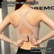 thumbnail image 5 of TFixol Sujetador deportivo para mujer con espalda cruzada y hueco, acolchado, push inalámbrico, 5 of 8
