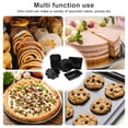 thumbnail image 6 of Suodoka 6-Piece Nonstick Carbon Steel Bakeware Set - Black Baking Pans for Muffins, Cakes, Toast, and Pizza (10.4 inches / 26.4 cm), 6 of 9