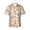 Golden Retriever Floral Dogs, variant on Rat Terrier Dog Floral Flower Men'S 3d Print Casual Button Down Shirts, Novelty Hawaiian Short Sleeves 3xl