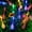 Color, variant on 1PC LED Solar Water Drop String Lights,Outdoor Waterproof Fairy Lights,Decoration Lamp For Garden,Lawn,Courtyard,Balcony&Wedding