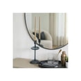 thumbnail image 2 of Decorative Candle Holder for Taper Candles - Modern Glass Candlestick Holder with Disc and Sphere Design for Table Decor - Pair with Gold Centerpieces for Tables and Living Room Decor - 10", Blue, 2 of 12