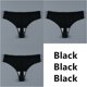 thumbnail image 1 of Bragas para mujer, conjunto de bragas sin costuras, ropa interior Invisible sólida, bragas sexis de cintura baja, ropa interior para mujer, lencería, triangulación de envíos, 3 uds. Tan Jianjun unisex, 1 of 2