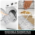 thumbnail image 6 of Aonewoe Boho Hallway Runner Rug 2x6, Washable Rug Runners with Rubber Backing, Non Slip Vintage Kitchen Runner, Farmhouse Carpet Runners for Hallways Laundry Room Entryway Bedroom, 6 of 9