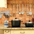 thumbnail image 4 of Porte-Couteaux Magnétique en Acier Inoxydable Support de Couteaux Multifonctionnel 13 Pouces Rack pour Couteaux, Rack à Couteaux, Porte-Ustensiles de Cuisine Ou Organisateur d'Outils de Garage et Cuisine, 4 of 8