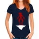 thumbnail image 3 of Camiseta con silueta de Stranger Eleven y Demogorgon Things: camiseta para hombre, mujer y niño, nueva y genial, 3 of 5
