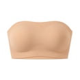 thumbnail image 7 of Non Bandeau Bra for Women Strapless Seamless Wireless Comfort Cup Everyday T Shirt Tube Top Bras, 7 of 7