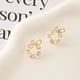 thumbnail image 4 of Pendientes de lazo brillantes para mujer, cadena de diamantes de imitación, pendientes de borla, joyería de lágrima de hada de cristal, regalos para su vestido de fiesta, 4 of 5