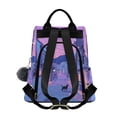 thumbnail image 2 of FORMRS Women's Travel Backpack Purse Anti-Theft Hidden Pockets Casual Shoulder Bag, Cat Walking in Street, 2 of 7