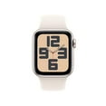 thumbnail image 2 of Apple Watch SE (2nd Gen, 2022) – 40mm GPS Smartwatch – Starlight Aluminum Case with Sport Band  - Open Box, 2 of 5