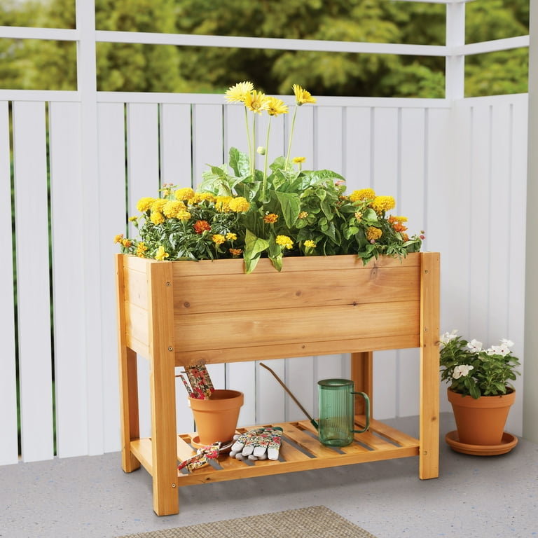 Expert Gardener Small Raised Bed for Veggies, Herbs & Flowers