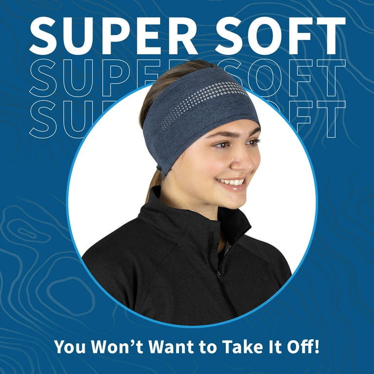 Ponytail Headband Running Headband Womens Winter Ponytail Headband