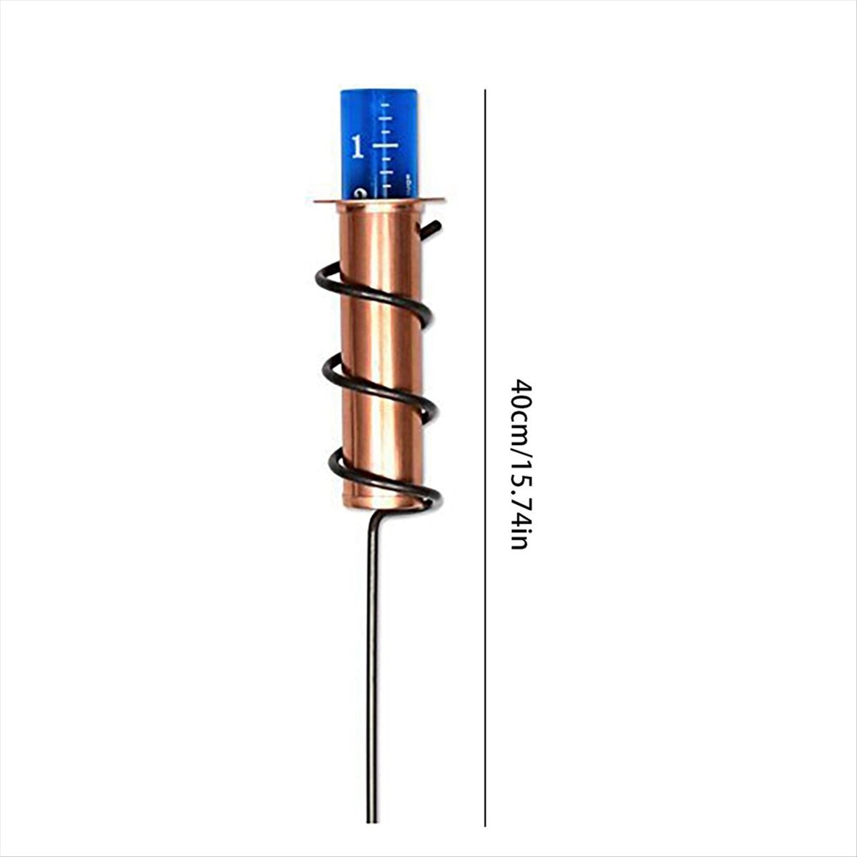 Rain Gauge Lawn Gardens and Landscapes Garden Outdoor Rain Gauge Decorative Rain Gauge, More Accurate,A