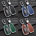 thumbnail image 3 of Remote Key Holder In Zinc Alloy And Leather Perfectly Fits for Chevrolet Keys, 3 of 4