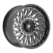 22x10 Fittipaldi Offroad FA15BM Black Milled Wheel 8x170 (-19mm)