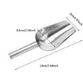 thumbnail image 3 of Binwennn Stainless Steel Ice Small Metal Candy Mini Little For Home Kitchen Food Jars Coffee Bar Buffet, 3 of 7