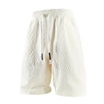 thumbnail image 5 of IhhxPro Men's Casual Shorts with Pockets Elastic Waist Board Men Quick Dry Swim Trunks Lightweight Loose Fit Summer Beach Activewear M-5XL, 5 of 9