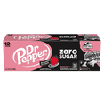 thumbnail image 4 of Dr Pepper Zero Sugar Strawberries and Cream Soda Pop, 12 fl oz, 12 Pack Cans, 4 of 8