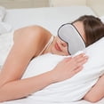 thumbnail image 4 of Antifaz para dormir de seda de doble cara, hecho de seda, 4 of 5
