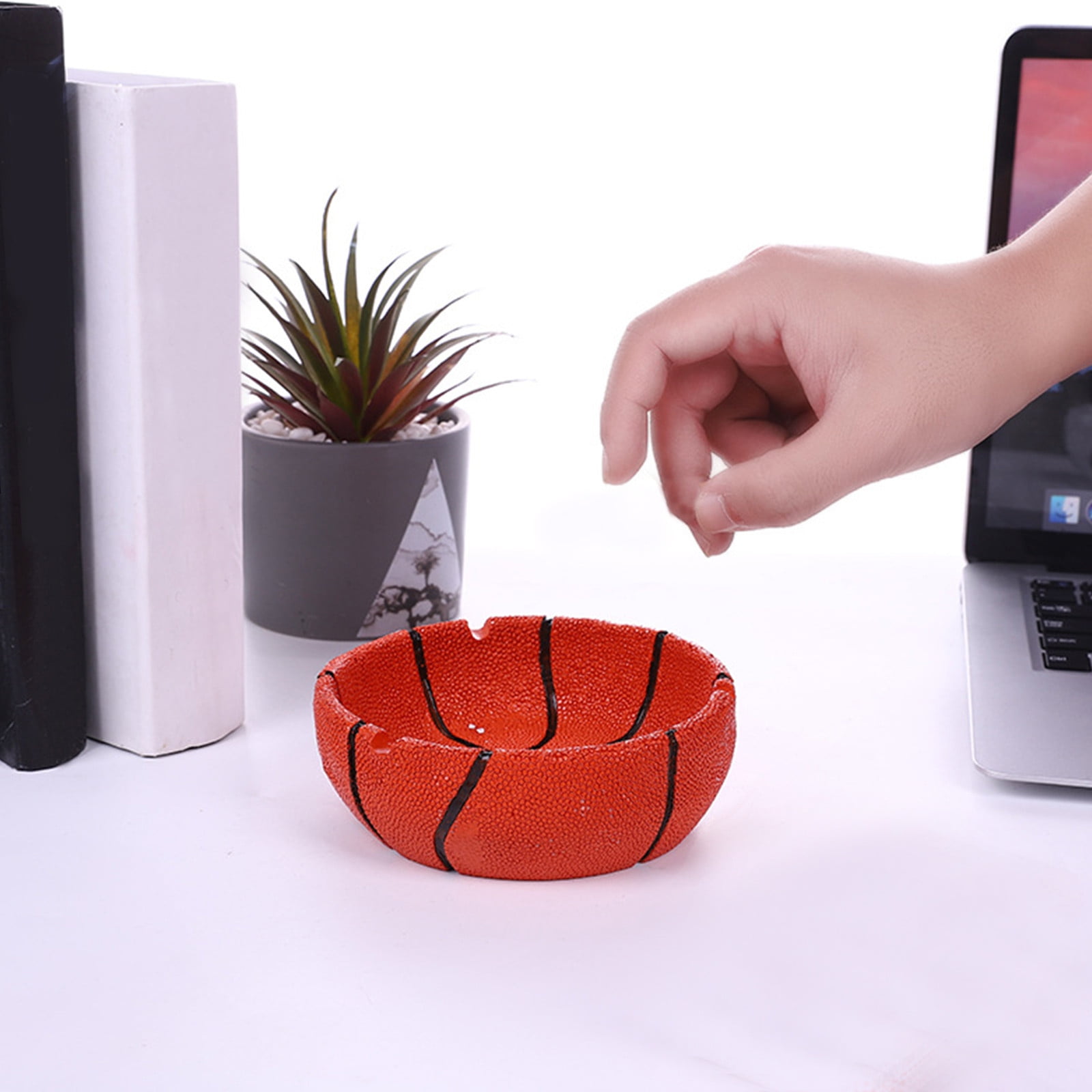 Grande Vente! Cendrier Modèle De Basketball, Cendrier De Football, Cendrier Élégant Pour Décoration Maison Bureau Bar Café Hôtel Extérieur Intérieur Créatif