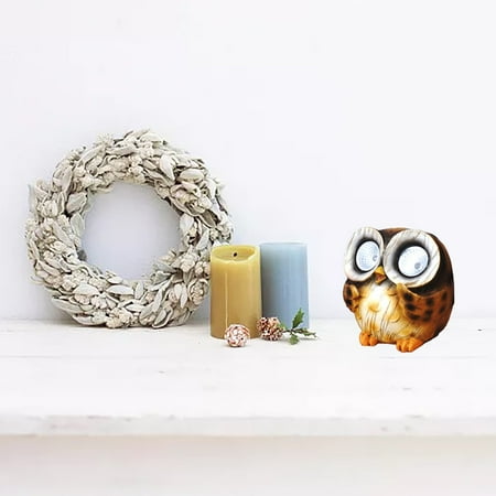 

Bedroom Decor Home Decor Living Room Creative Solar Light Animal Sculpture Resin Ornament Night Light Black