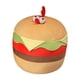thumbnail image 2 of Juguete de peluche de pollo y hamburguesa, comida encantadora, artículos para muñecas, cojín para silla, muñeco de peluche de pollito de hamburguesa, 2 of 8
