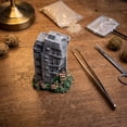 thumbnail image 4 of THOPBPRK Aquarium Decoration Ruins Building Ornament, City Architecture Fish Tank Hideout, Resin Habitat Cave for Saltwater Tanks, Easter Decor Gift, 4 of 6