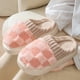 thumbnail image 1 of Pantuflas de forro polar para mujer, antideslizantes, con espuma viscoelástica, cómodos y lindos zapatos planos Wdftyju Tenis De Mujer Tenis De Hombre, 1 of 9