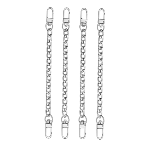 Extensor de Correa de bolso de cadena de metal Yuyangstore 4 Plata