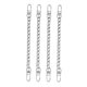 thumbnail image 1 of Extensor de Correa de bolso de cadena de metal Yuyangstore 4 Plata, 1 of 8