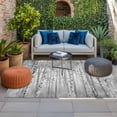 thumbnail image 2 of Gray Grey Forest Outdoor Rug for Patio/Deck/Porch, Non-Slip Large Area Rug 5 x 7 Ft, Grey Modern Art Oil Painting Indoor Outdoor Rugs Washable Area Rugs, Reversible Camping Rug Carpet Runner, 2 of 8