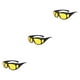 thumbnail image 1 of Soidarity Las gafas de ABS conducen de forma segura incluso en condiciones de poca luz Gafas de sol ligeras amarillas Type1 NO1, 1 of 6