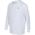 thumbnail image 2 of Reel Life Jax Beach USA Mahi UV Pullover Hoodie - Large - Brilliant White, 2 of 3