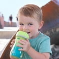 thumbnail image 2 of Chicco 9oz. Insulated Rim Trainer Sippy Cup, 12m+, 2-Pack - Green/Teal, New, 2 of 10