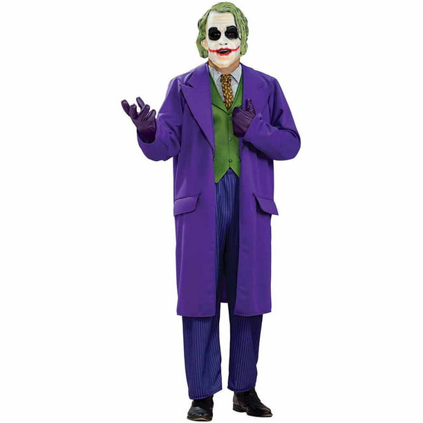 Batman Dark Knight The Joker Deluxe Adult Halloween Costume 