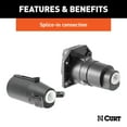 thumbnail image 4 of Curt Manufacturing Cur58152 Package I-14/I-15/I-51 7 Pole Connectors, 4 of 4