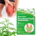 thumbnail image 1 of Fiudx Ofertas Flash Artículos En Oferta Rodilleras Calmantes Linfáticas De Ajenjo, Parche De Drenaje De Rodilla Para Aliviar El Dolor (12 Unidades), 1 of 6