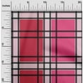 thumbnail image 1 of oneOone Cotton Cambric Fabric Madras Check Print Fabric BTY 56 Inch Wide, 1 of 4