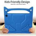 thumbnail image 3 of For Amazon Fire HD 10 / Fire HD 10 Plus (11th Generation, 2021 Released) Case with Screen Protector and Stylus, EpicGadget EVA Foam Lightweight Shockproof Handle Kickstand Kids Friendly Cover ( Blue), 3 of 6