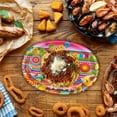 thumbnail image 3 of Biezeib Disposable Dinnerware Set Mexican Carnival Paper Plates Tableware Cutlery for Party Decorations Supplies, 3 of 5